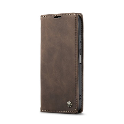For Samsung Galaxy A07 / A06 CaseMe 013 Multifunctional Horizontal Flip Leather Phone Case(Coffee) by CaseMe