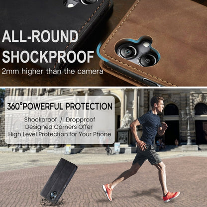 For Samsung Galaxy A07 / A06 CaseMe 013 Multifunctional Horizontal Flip Leather Phone Case(Black) by CaseMe