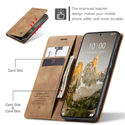 For Xiaomi 14T CaseMe 013 Multifunctional Horizontal Flip Leather Phone Case(Brown) by CaseMe