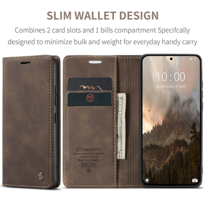 For Xiaomi 14T Pro CaseMe 013 Multifunctional Horizontal Flip Leather Phone Case(Coffee) by CaseMe