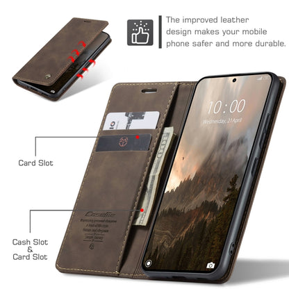 For Xiaomi 14T Pro CaseMe 013 Multifunctional Horizontal Flip Leather Phone Case(Coffee) by CaseMe