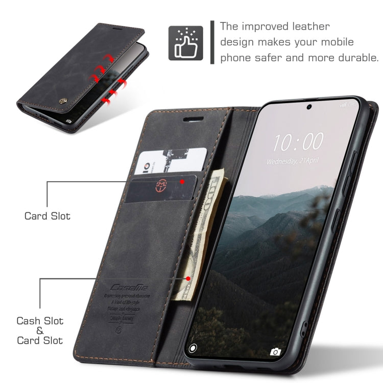 For Xiaomi 14T Pro CaseMe 013 Multifunctional Horizontal Flip Leather Phone Case(Black) by CaseMe