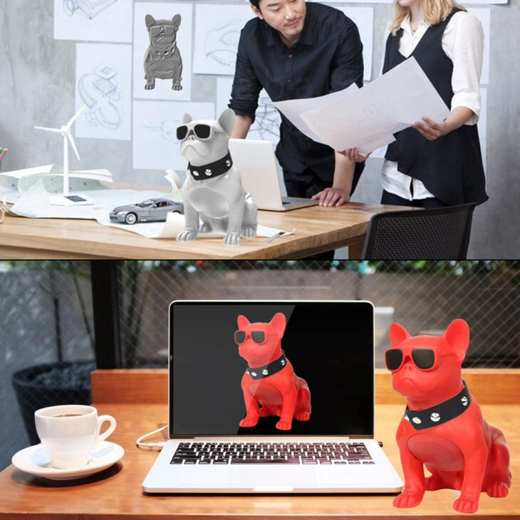 CH-M10 Bulldog Shape Stereo Wireless Bluetooth Speaker, Support TF Card / U Disk / FM - Desktop Speaker by buy2fix | Online Shopping UK | buy2fix