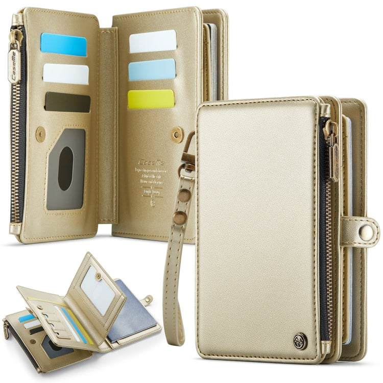 CaseMe-Me60 Multi-functional Anti-theft Swipe Passport Wallet(Gold) by CaseMe