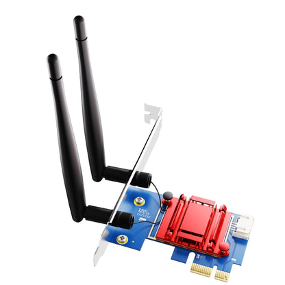 AC1200 Dual Band Gigabit WiFi 5 WiFi 6 WiFi 7 Wireless Card by buy2fix