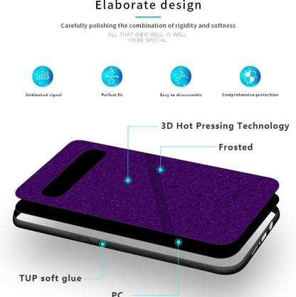 PINWUYO Full Coverage Waterproof Shockproof PC+TPU+PU Protective Case for Galaxy S10 5G(Blue) - Galaxy Phone Cases by PINWUYO | Online Shopping UK | buy2fix