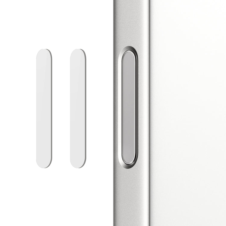 For iPhone 16 / 16 Plus / 16 Pro / 16 Pro Max NORTHJO 2Pcs Camera Control Button Protector Tempered Glass Film(White) - iPhone 16 Pro Max Tempered Glass by NORTHJO | Online Shopping UK | buy2fix