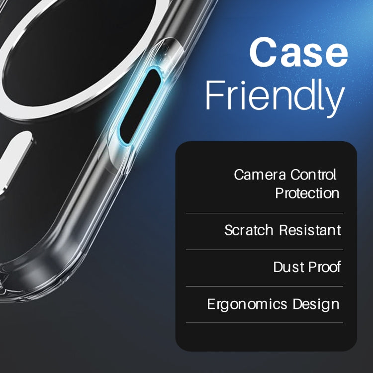 For iPhone 16 / 16 Plus / 16 Pro / 16 Pro Max NORTHJO 2Pcs Camera Control Button Protector Tempered Glass Film(White) - iPhone 16 Pro Max Tempered Glass by NORTHJO | Online Shopping UK | buy2fix