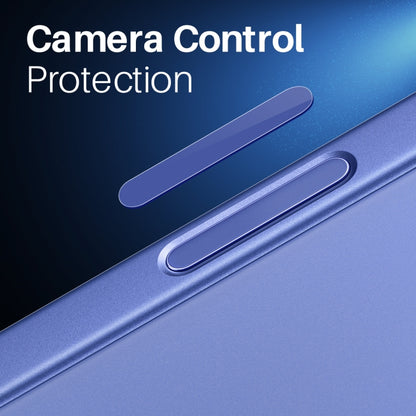For iPhone 16 / 16 Plus / 16 Pro / 16 Pro Max NORTHJO 2Pcs Camera Control Button Protector Tempered Glass Film(Blue) - iPhone 16 Pro Max Tempered Glass by NORTHJO | Online Shopping UK | buy2fix