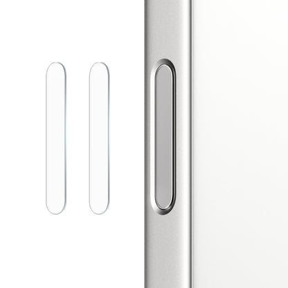 For iPhone 16 / 16 Plus / 16 Pro / 16 Pro Max NORTHJO 2Pcs Camera Control Button Protector Tempered Glass Film(透明) - iPhone 16 Pro Max Tempered Glass by NORTHJO | Online Shopping UK | buy2fix