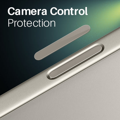 For iPhone 16 / 16 Plus / 16 Pro / 16 Pro Max NORTHJO 2Pcs Camera Control Button Protector Tempered Glass Film(Natural) - iPhone 16 Pro Max Tempered Glass by NORTHJO | Online Shopping UK | buy2fix