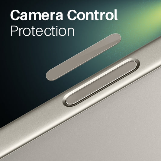 For iPhone 16 / 16 Plus / 16 Pro / 16 Pro Max NORTHJO 2Pcs Camera Control Button Protector Tempered Glass Film(Natural) - iPhone 16 Pro Max Tempered Glass by NORTHJO | Online Shopping UK | buy2fix