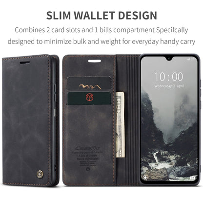 For Redmi 14C CaseMe 013 Multifunctional Horizontal Flip Leather Phone Case(Black) by CaseMe