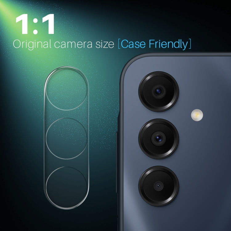 For Samsung Galaxy A16 4G / 5G NORTHJO Camera Lens Protector 3D HD Tempered Glass Film(Clear) - Galaxy Tempered Glass by NORTHJO | Online Shopping UK | buy2fix