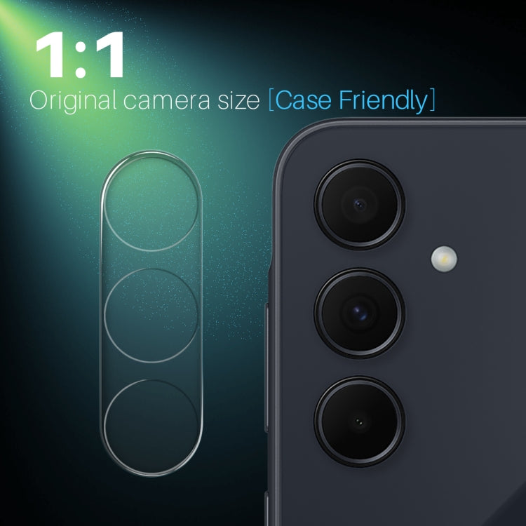 For Samsung Galaxy A35 5G NORTHJO Camera Lens Protector 3D HD Tempered Glass Film(Clear) - Galaxy Tempered Glass by NORTHJO | Online Shopping UK | buy2fix