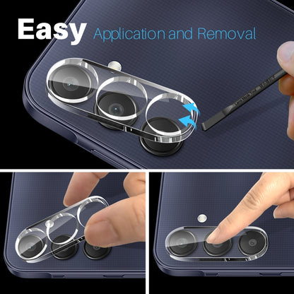 For Samsung Galaxy A25 5G NORTHJO Camera Lens Protector 3D HD Tempered Glass Film(Clear) - Galaxy Tempered Glass by NORTHJO | Online Shopping UK | buy2fix