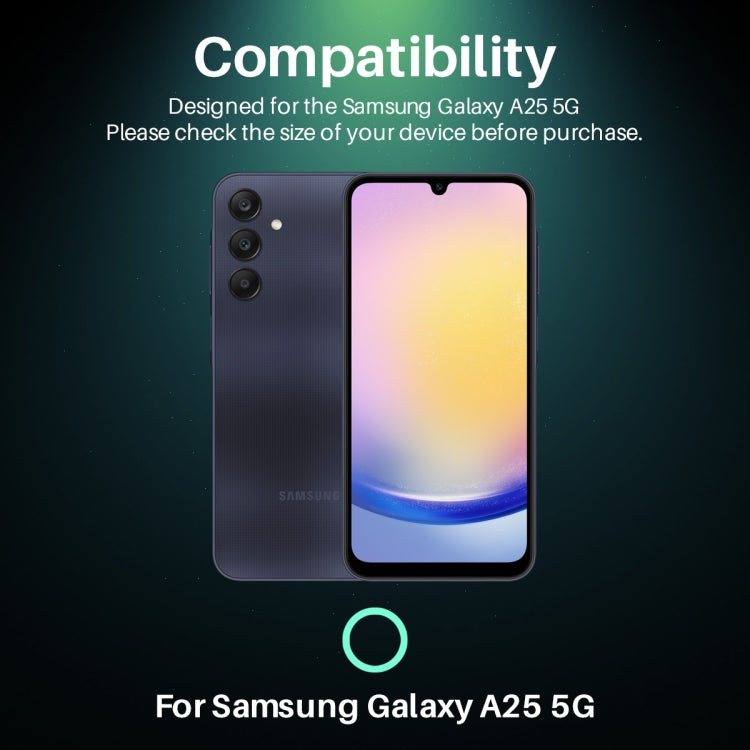 For Samsung Galaxy A25 5G NORTHJO Camera Lens Protector 3D HD Tempered Glass Film(Clear) - Galaxy Tempered Glass by NORTHJO | Online Shopping UK | buy2fix