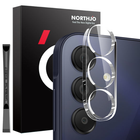 For Samsung Galaxy A15 4G / 5G NORTHJO Camera Lens Protector 3D HD Tempered Glass Film(Clear) - Galaxy Tempered Glass by NORTHJO | Online Shopping UK | buy2fix