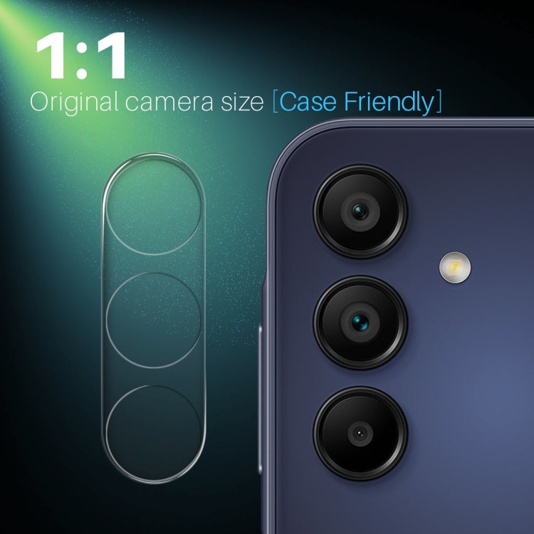 For Samsung Galaxy A15 4G / 5G NORTHJO Camera Lens Protector 3D HD Tempered Glass Film(Clear) - Galaxy Tempered Glass by NORTHJO | Online Shopping UK | buy2fix