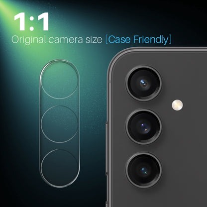 For Samsung Galaxy S23 FE 5G NORTHJO Camera Lens Protector 3D HD Tempered Glass Film(Clear) - Galaxy S23 FE 5G Tempered Glass by NORTHJO | Online Shopping UK | buy2fix