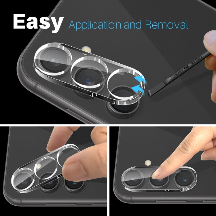 For Samsung Galaxy S23 FE 5G NORTHJO Camera Lens Protector 3D HD Tempered Glass Film(Clear) - Galaxy S23 FE 5G Tempered Glass by NORTHJO | Online Shopping UK | buy2fix