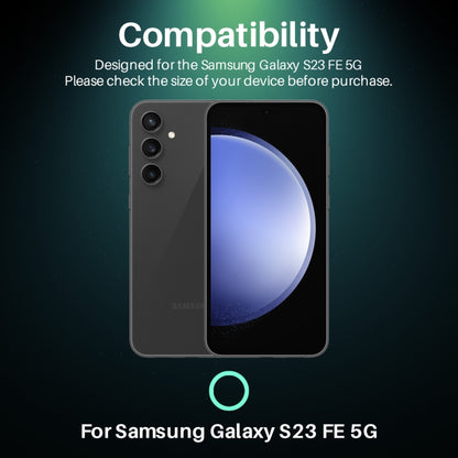 For Samsung Galaxy S23 FE 5G NORTHJO Camera Lens Protector 3D HD Tempered Glass Film(Clear) - Galaxy S23 FE 5G Tempered Glass by NORTHJO | Online Shopping UK | buy2fix
