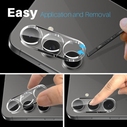 For Samsung Galaxy S24 FE 5G NORTHJO Camera Lens Protector 3D HD Tempered Glass Film(Clear) - Galaxy S24 FE 5G Tempered Glass by NORTHJO | Online Shopping UK | buy2fix