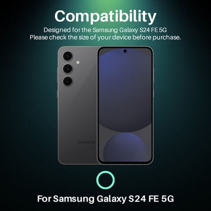 For Samsung Galaxy S24 FE 5G NORTHJO Camera Lens Protector 3D HD Tempered Glass Film(Clear) - Galaxy S24 FE 5G Tempered Glass by NORTHJO | Online Shopping UK | buy2fix