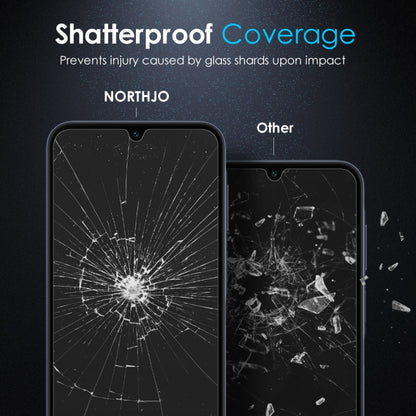For Samsung Galaxy A16 4G / 5G NORTHJO A++ Screen Tempered Glass Film - Galaxy Tempered Glass by NORTHJO | Online Shopping UK | buy2fix