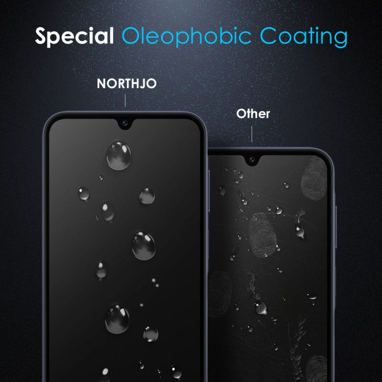 For Samsung Galaxy A26 5G NORTHJO A++ Screen Full Glue Silk Printing Tempered Glass Film - Galaxy Tempered Glass by NORTHJO | Online Shopping UK | buy2fix