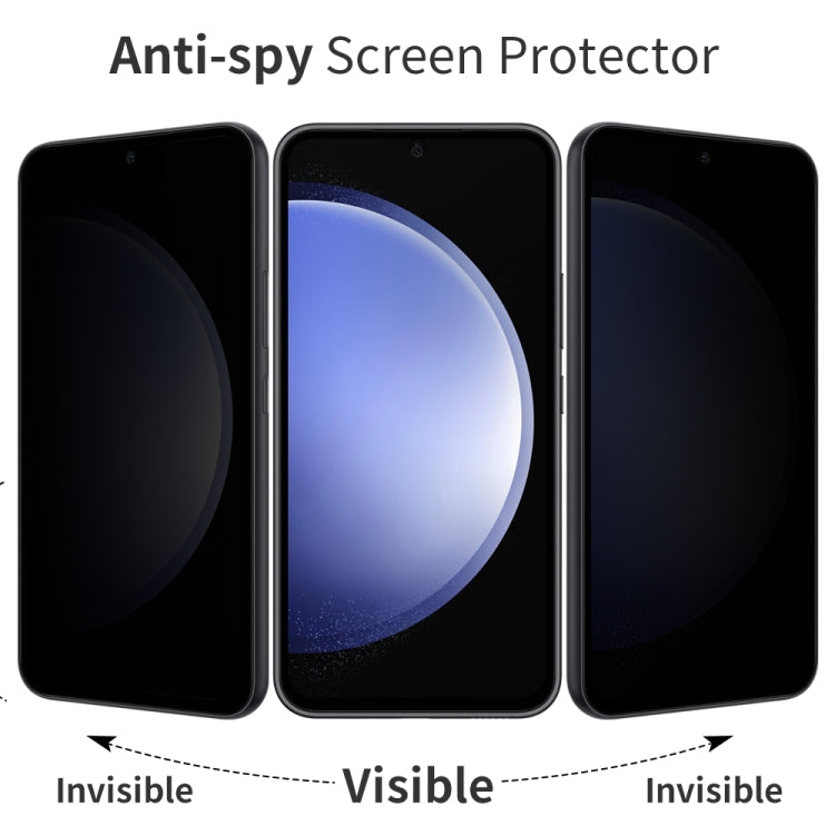 For Samsung Galaxy S23 FE 5G NORTHJO A++ 28 Degree Privacy Full Glue Silk Printing Tempered Glass Film - Galaxy Tempered Glass by NORTHJO | Online Shopping UK | buy2fix
