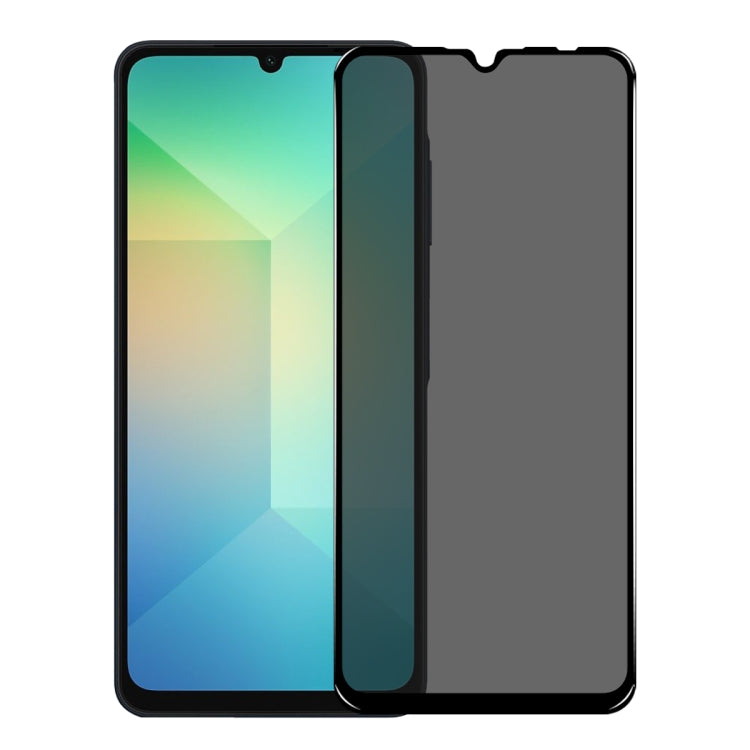 For Samsung Galaxy A06 4G NORTHJO A++ 28 Degree Privacy Full Glue Silk Printing Tempered Glass Film - Galaxy Tempered Glass by NORTHJO | Online Shopping UK | buy2fix
