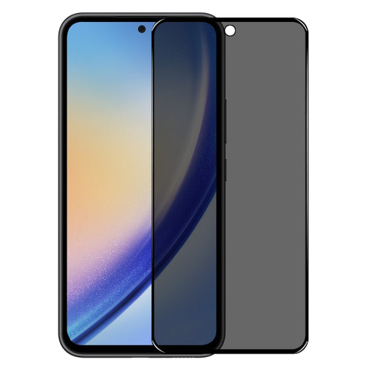 For Samsung Galaxy A55 5G NORTHJO A++ 28 Degree Privacy Full Glue Silk Printing Tempered Glass Film - Galaxy Tempered Glass by NORTHJO | Online Shopping UK | buy2fix