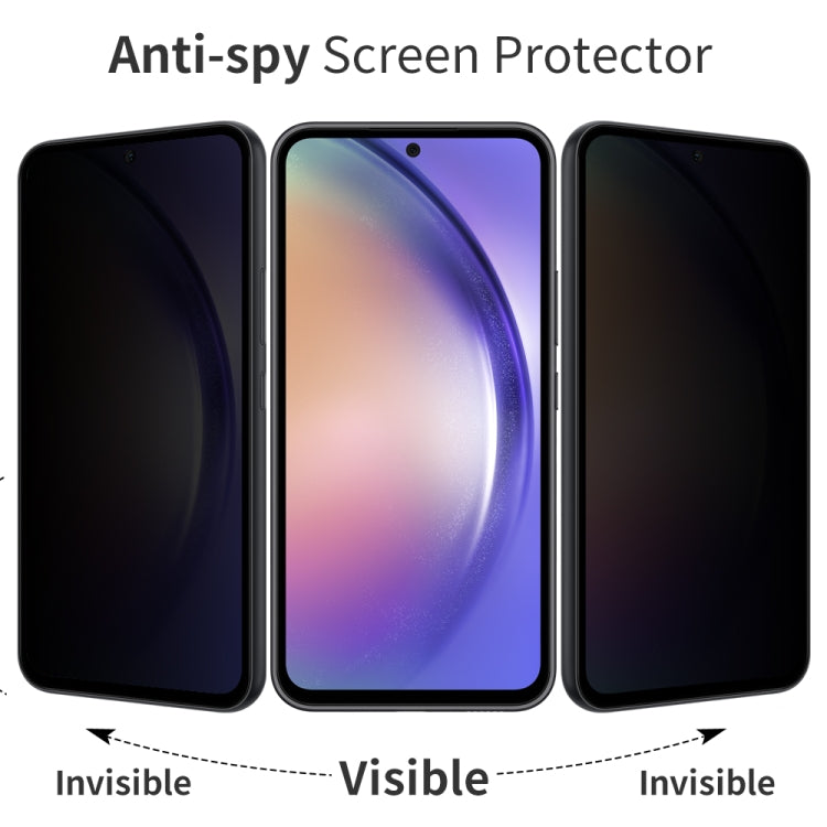 For Samsung Galaxy A54 5G NORTHJO A++ 28 Degree Privacy Full Glue Silk Printing Tempered Glass Film - Galaxy Tempered Glass by NORTHJO | Online Shopping UK | buy2fix