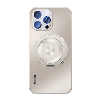 For iPhone 13 Pro Cooling MagSafe Holder Phone Case with Lens Film(Titanium Gray) - iPhone 13 Pro Cases by buy2fix | Online Shopping UK | buy2fix