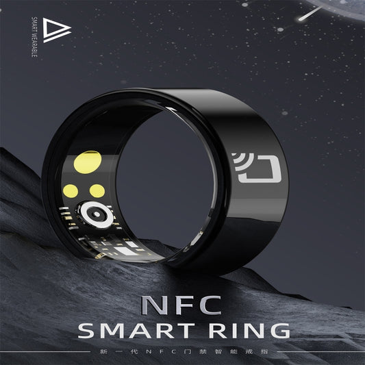 R20 SIZE 10 Smart Ring, Support Heart Rate / Blood Oxygen / Sleep Monitoring / Multiple Sports Modes(Black) by buy2fix