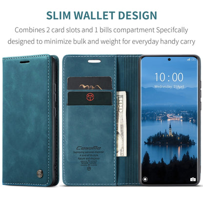 For Redmi Note 14 Pro 5G CaseMe 013 Multifunctional Horizontal Flip Leather Phone Case(Blue) by CaseMe