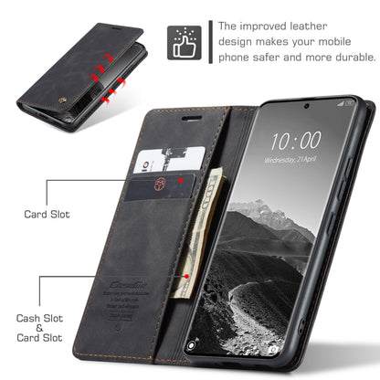 For Redmi Note 14 Pro 5G CaseMe 013 Multifunctional Horizontal Flip Leather Phone Case(Black) by CaseMe