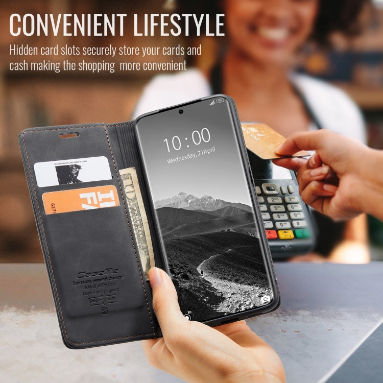 For Redmi Note 14 Pro 5G CaseMe 013 Multifunctional Horizontal Flip Leather Phone Case(Black) by CaseMe