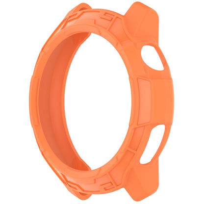 For COROS Pace Pro Armor Hollow TPU Half Coverage Watch Protective Case(Orange) by buy2fix