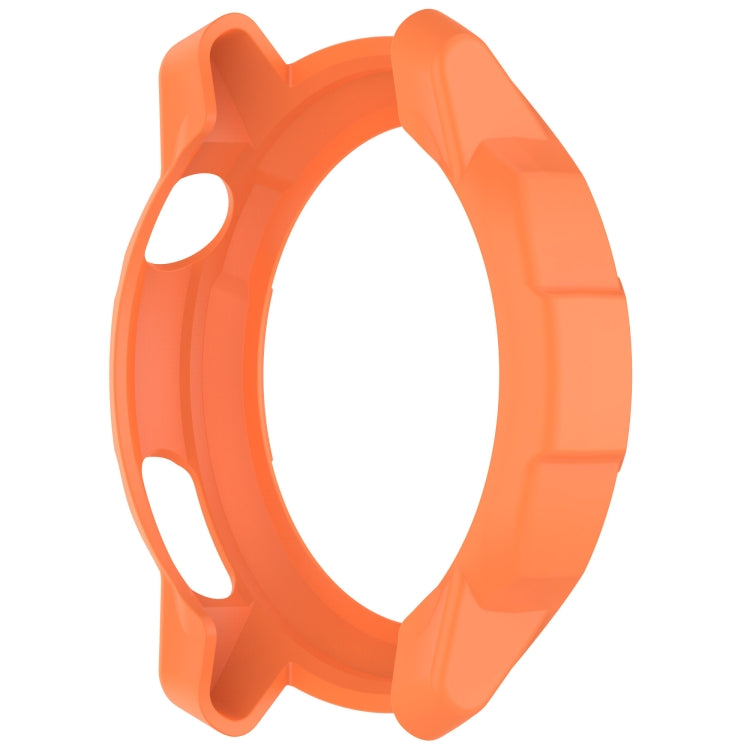 For COROS Pace Pro Armor Hollow TPU Half Coverage Watch Protective Case(Orange) by buy2fix