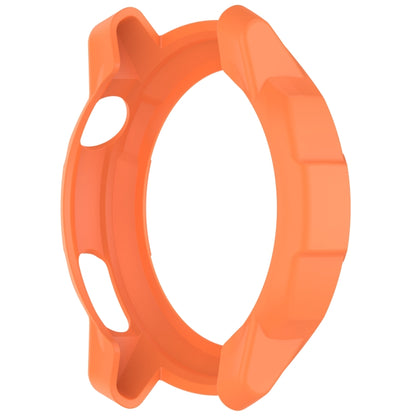 For COROS Pace Pro Armor Hollow TPU Half Coverage Watch Protective Case(Orange) by buy2fix