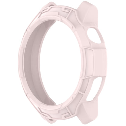 For COROS Pace Pro Armor Hollow TPU Half Coverage Watch Protective Case(Light Pink) by buy2fix