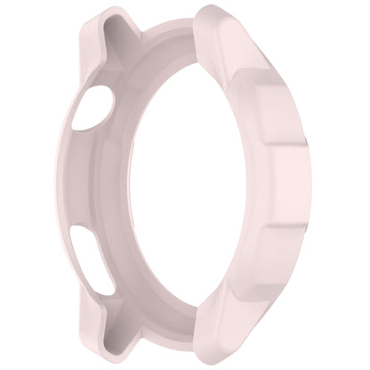 For COROS Pace Pro Armor Hollow TPU Half Coverage Watch Protective Case(Light Pink) by buy2fix