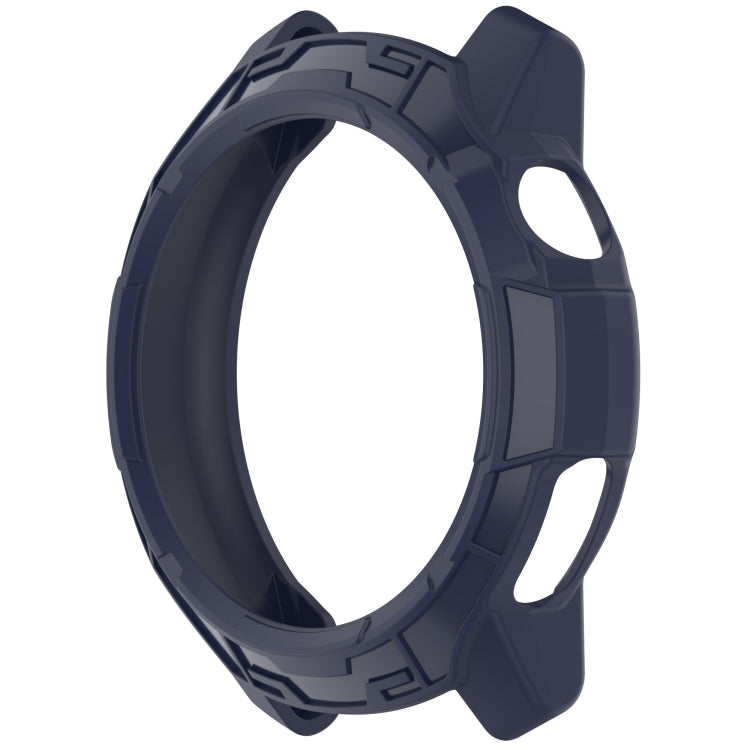 For COROS Pace Pro Armor Hollow TPU Half Coverage Watch Protective Case(Midnight Blue) by buy2fix