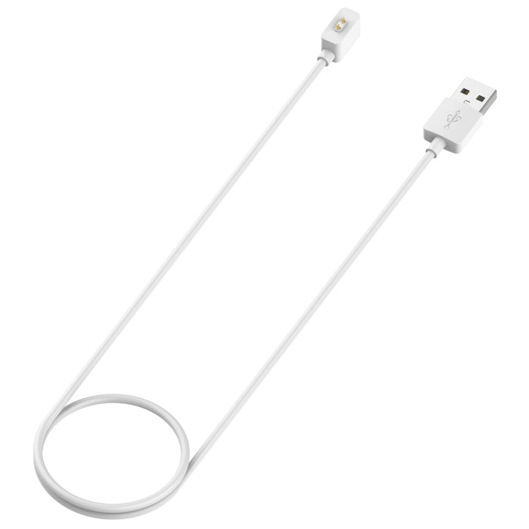 For Xiaomi Smart Band 9 Pro / 9 Active USB Interface Smart Watch Charging Cable, Length: 1m(White) - Charger by buy2fix | Online Shopping UK | buy2fix