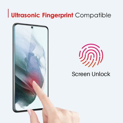 For Samsung Galaxy S21 5G NORTHJO A++ Screen Tempered Glass Film, Support Fingerprint Unlock - Galaxy Tempered Glass by NORTHJO | Online Shopping UK | buy2fix