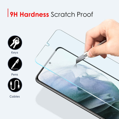 For Samsung Galaxy S21+ 5G NORTHJO A++ Screen Tempered Glass Film, Support Fingerprint Unlock - Galaxy Tempered Glass by NORTHJO | Online Shopping UK | buy2fix