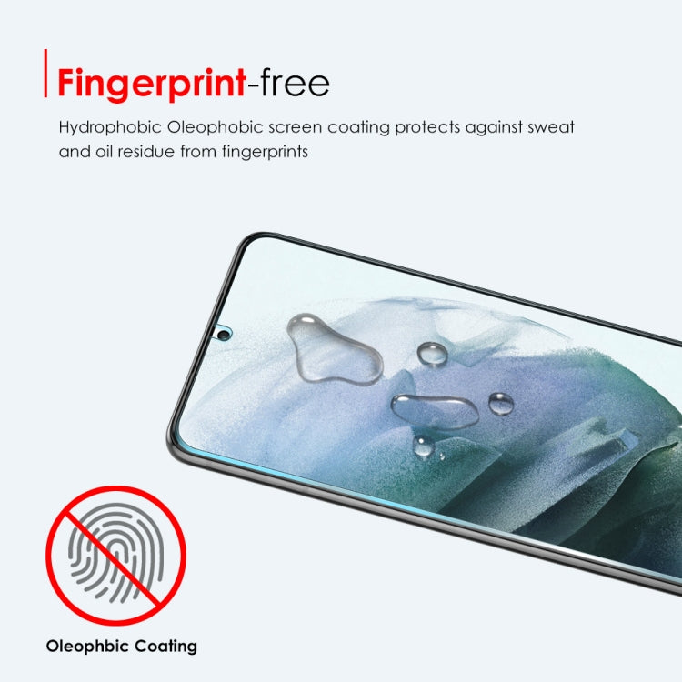 For Samsung Galaxy S21+ 5G NORTHJO A++ Screen Tempered Glass Film, Support Fingerprint Unlock - Galaxy Tempered Glass by NORTHJO | Online Shopping UK | buy2fix
