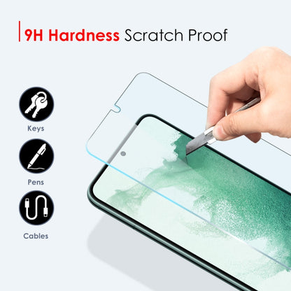 For Samsung Galaxy S22 5G NORTHJO A++ Screen Tempered Glass Film, Support Fingerprint Unlock - Galaxy S22 5G Tempered Glass by NORTHJO | Online Shopping UK | buy2fix